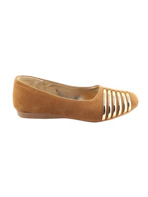 brown flat ballerina - 14459960 - Standard Image - 2