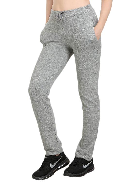 Grey cotton track pant - 14462291 - Zoom Image - 2