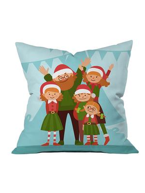 Polysilk Digitally Printed Single Cushion Covers - 14462468 - Standard Image - 2