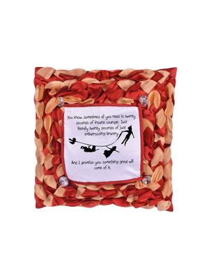 Snoby "Simple Quote" Printed Cusion Cover - 14463507 - Standard Image - 2