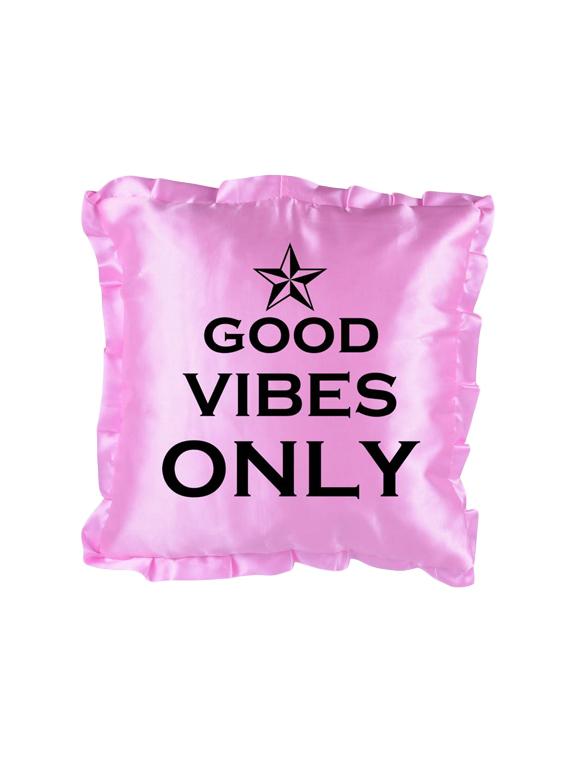 Snoby "Good Vibes" Quoted printed Cusion Cover - 14463623 - Zoom Image - 2