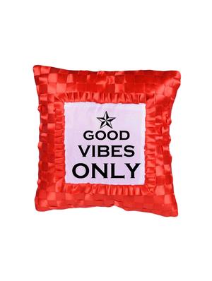 Snoby "Good Vibes" Quoted printed Cusion Cover - 14463624 - Standard Image - 2