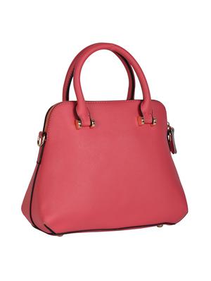 pink leatherette regular handbag - 14464073 - Standard Image - 2