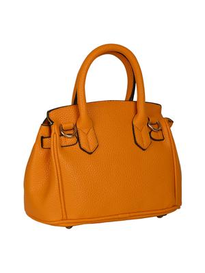tan leatherette regular handbag - 14464094 - Standard Image - 2