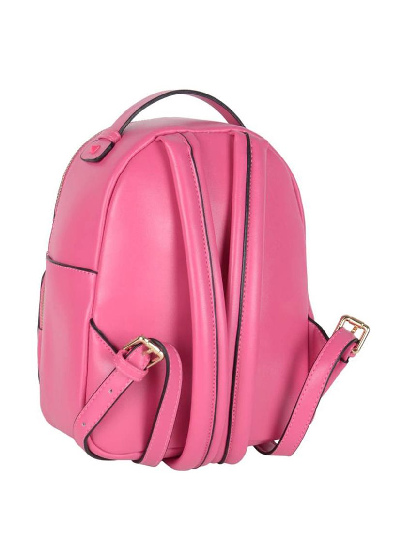 pink leatherette regular handbag - 14464183 - Zoom Image - 2