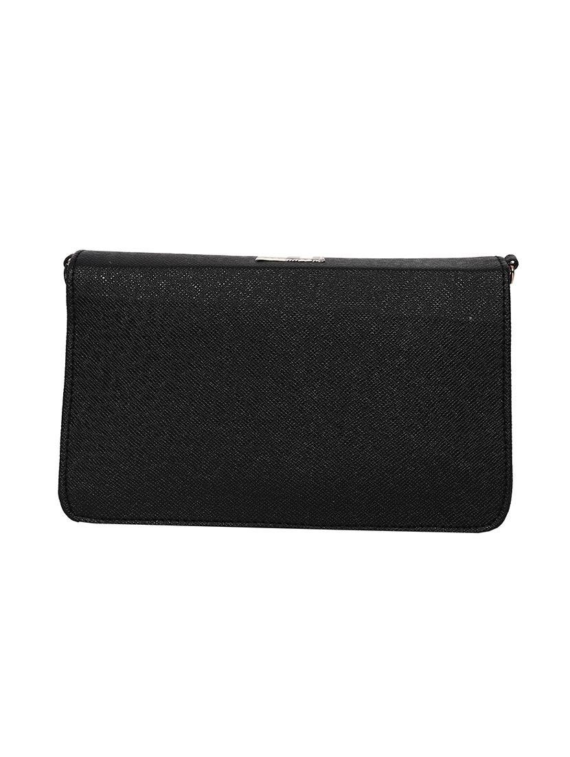 black leatherette regular sling bag - 14465427 - Zoom Image - 2