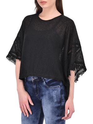 black kaftan top - 14468211 - Standard Image - 2