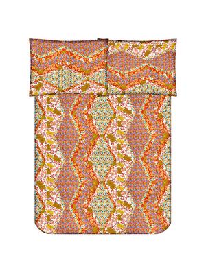 Floral Print Cotton Double Bedsheet with 2 Pillow Covers - 14469059 - Standard Image - 2