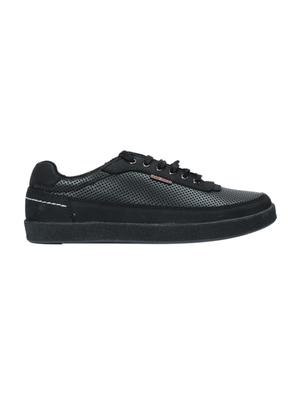 black leather lace up sneakers - 14469549 - Standard Image - 2