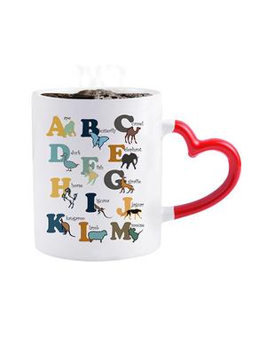 ENGLISH ALPABATES WITH CHARATER Printed Color Changing Magic Mug - 14472980 - Standard Image - 2