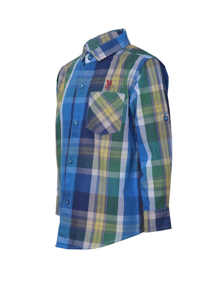 blue cotton shirt - 14474189 - Zoom Image - 2