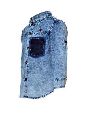 light blue denim shirt - 14474193 - Standard Image - 2