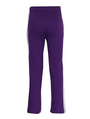 purple cotton blend track wear - 14477402 - Standard Image - 2