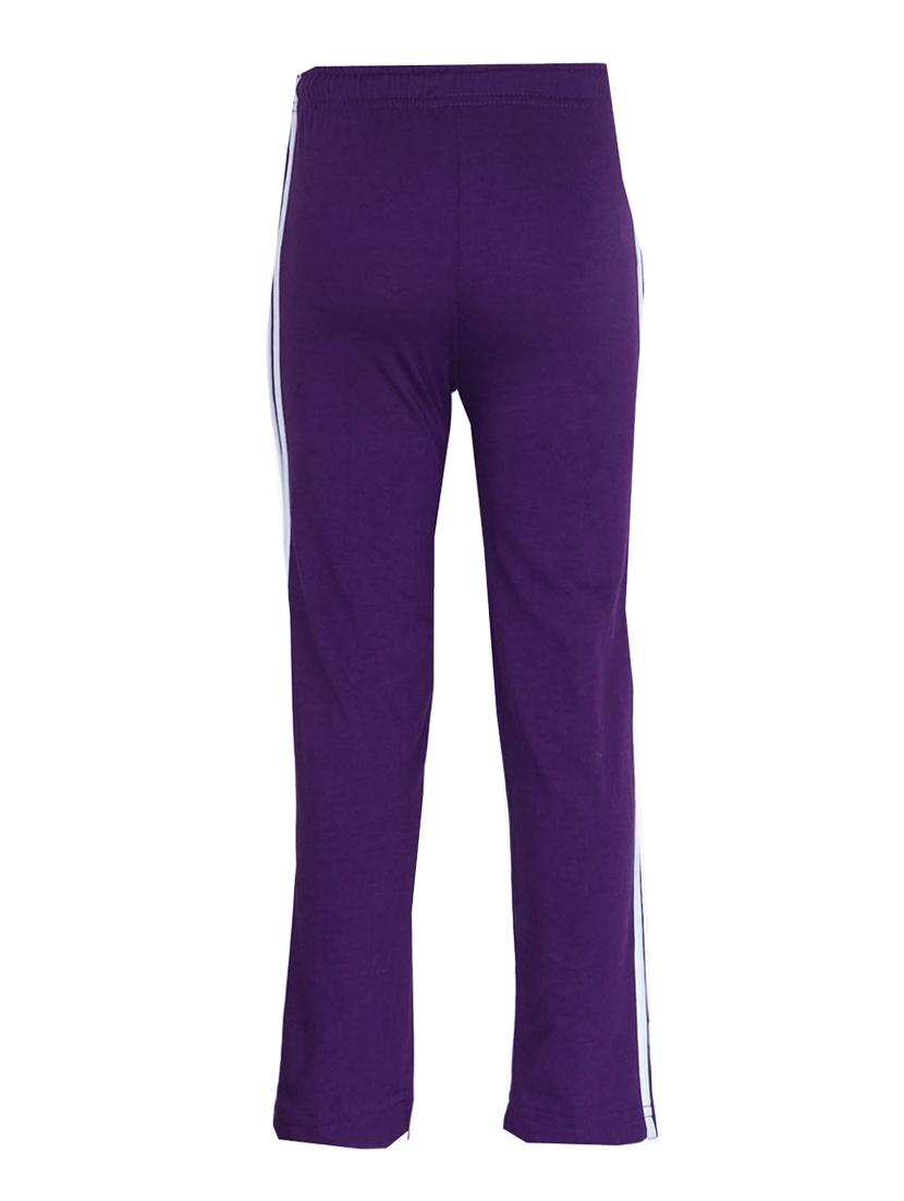 purple cotton blend track wear - 14477402 - Zoom Image - 2