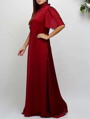 knotted back maxi dress - 14478496 - Standard Image - 2