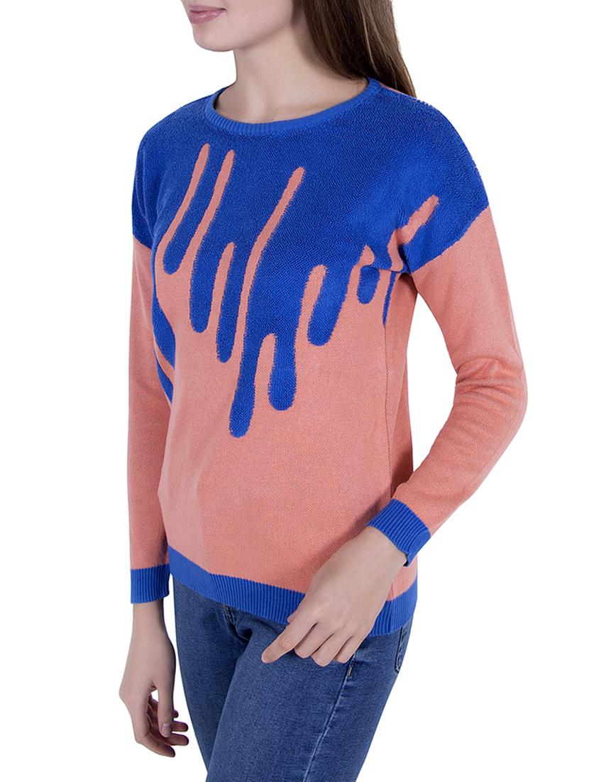 Multicolored Printed pullover - 14478697 - Zoom Image - 2