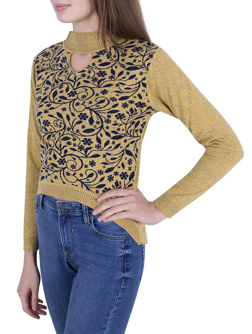 Beige Printed pullover - 14478719 - Zoom Image - 2