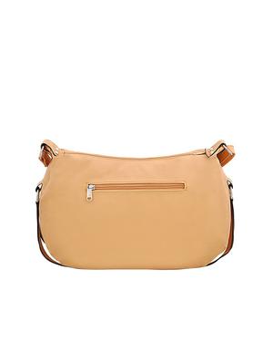 beige leatherette regular sling bag - 14479907 - Standard Image - 2