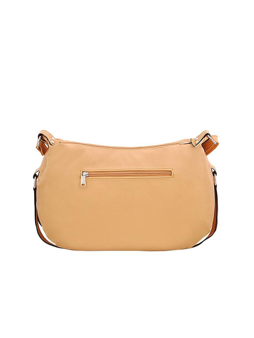 beige leatherette regular sling bag - 14479907 - Zoom Image - 2