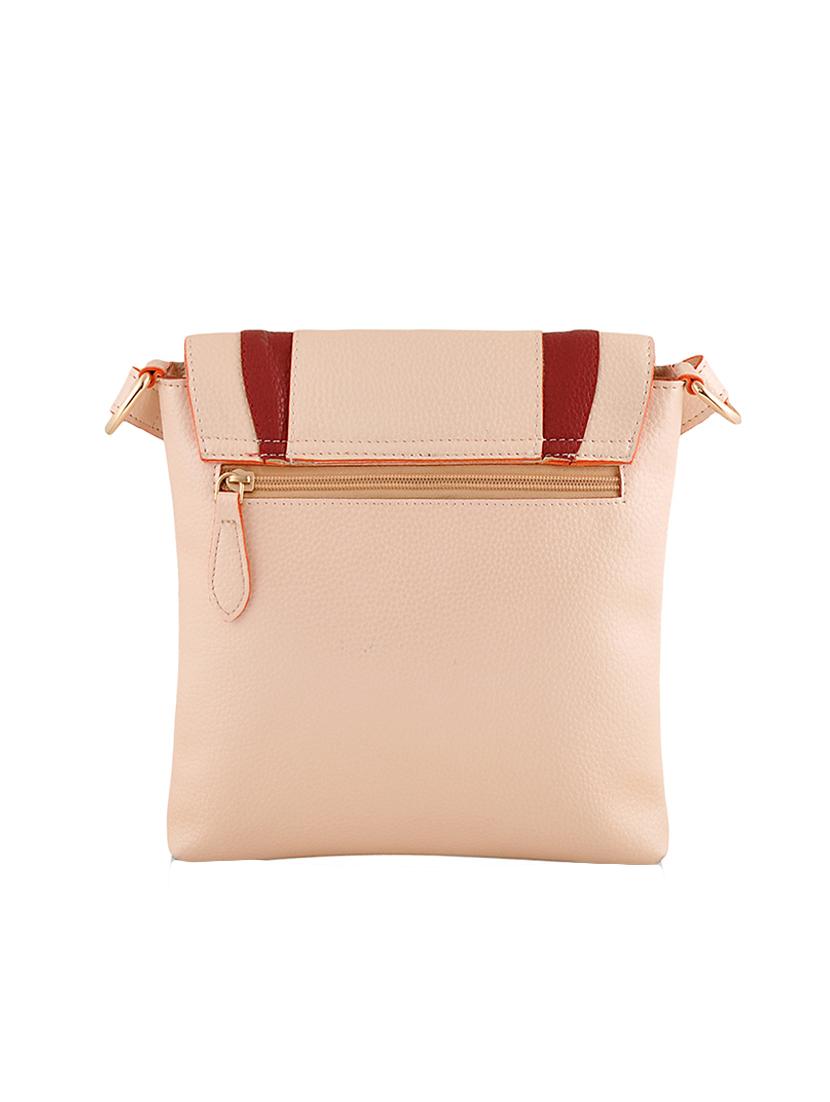 pink leatherette regular sling bag - 14479976 - Zoom Image - 2