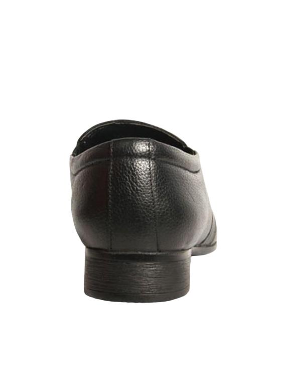 black Leather formal slip on - 14482106 - Zoom Image - 2