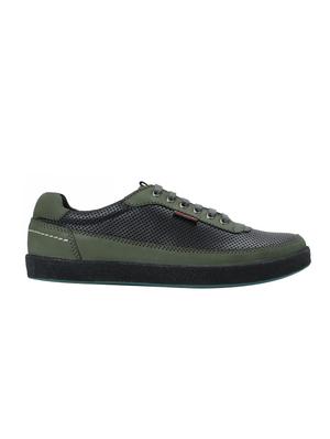 red chief green Leather lace up sneakers - 14483903 - Standard Image - 2