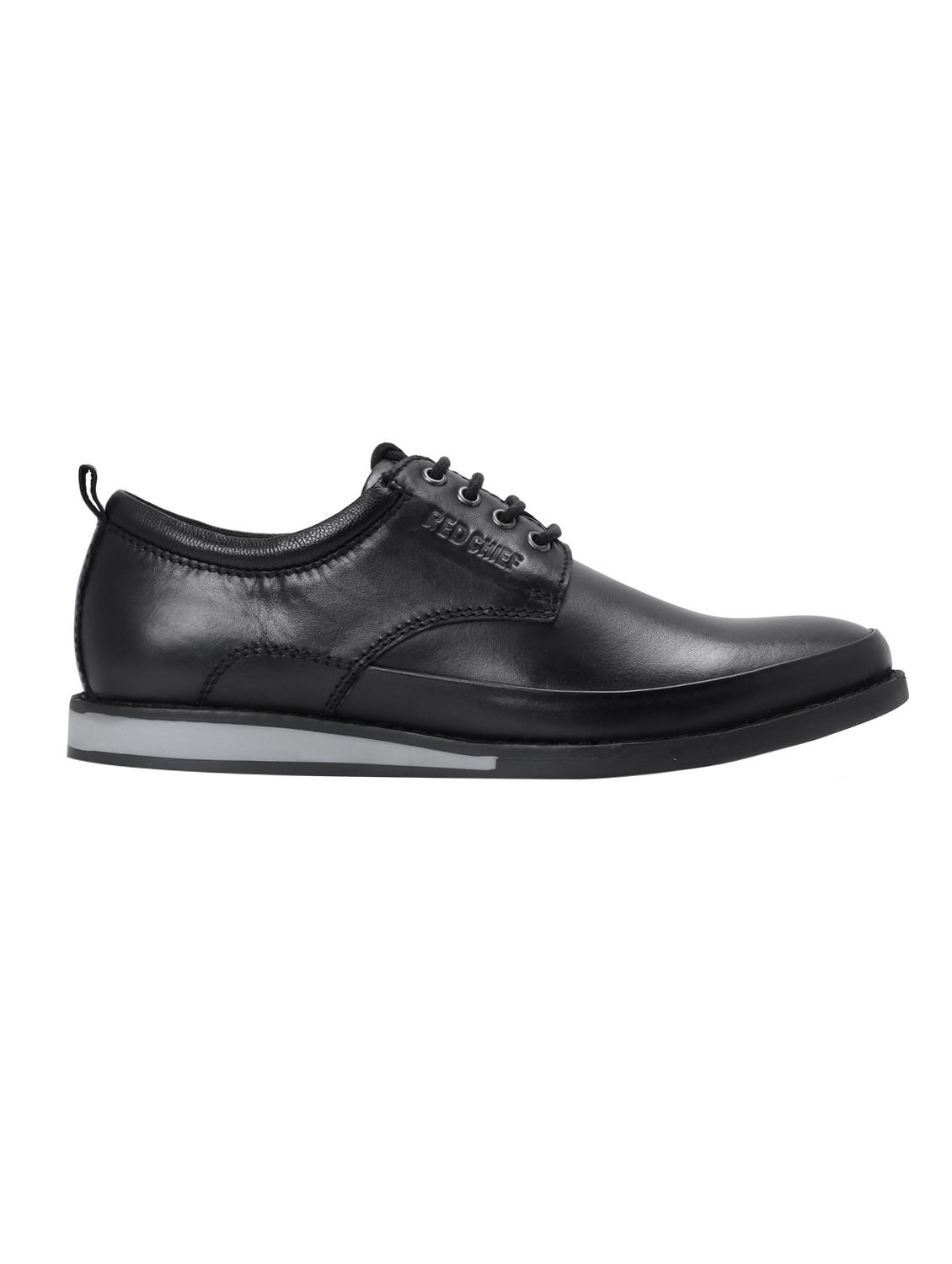 black leather lace up shoes - 14483904 - Zoom Image - 2