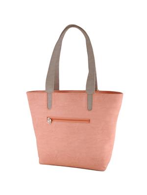 pink leatherette regular handbag - 14488111 - Standard Image - 2