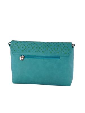 blue leatherette regular sling bag - 14488129 - Standard Image - 2