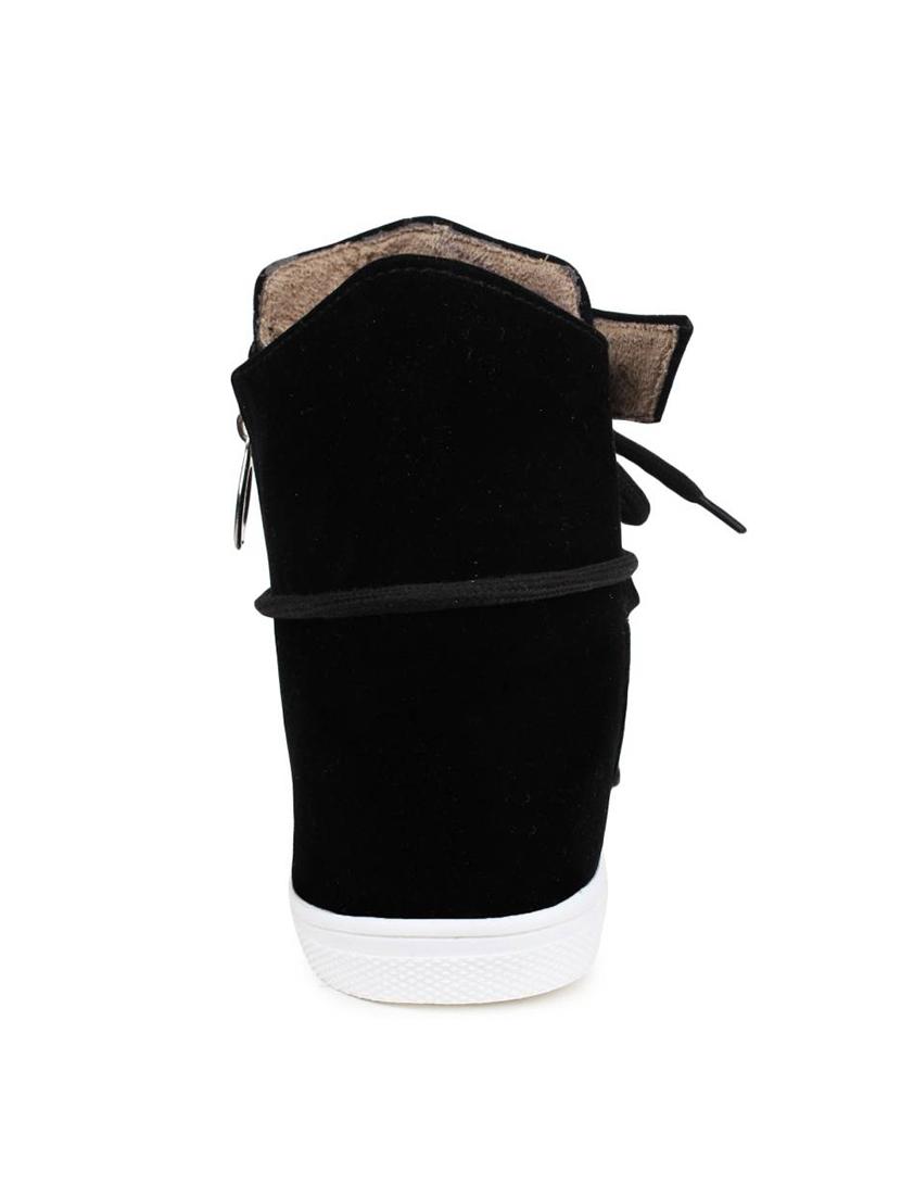 black suede ankle boot - 14492496 - Zoom Image - 2