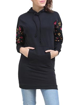 dark blue cotton sweatshirt - 14495140 - Standard Image - 2