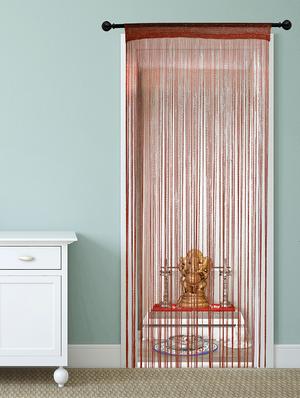 Beautiful 1 Piece Polyester sheer Curtain - 14495261 - Standard Image - 2