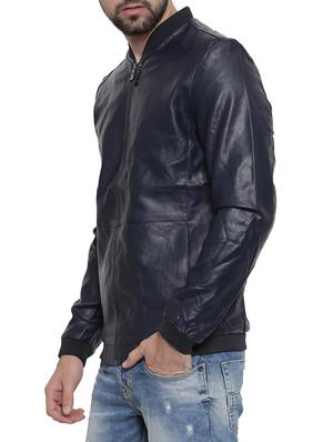 blue biker jacket - 14498216 - Standard Image - 2