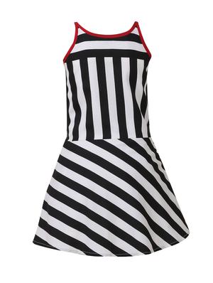 black polyester frock - 14498588 - Standard Image - 2