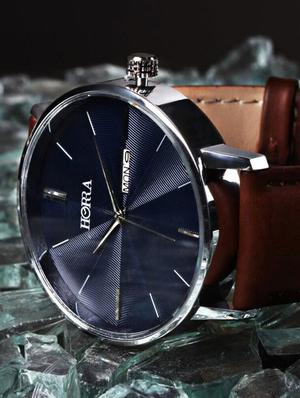 Horra PB817MLBL53 Classik Series Blue Dial Analog Watches For Men - 14499230 - Standard Image - 2