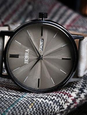 Horra PB817MLGR54 Classik Series Grey Dial Analog Watches For Men - 14499231 - Standard Image - 2