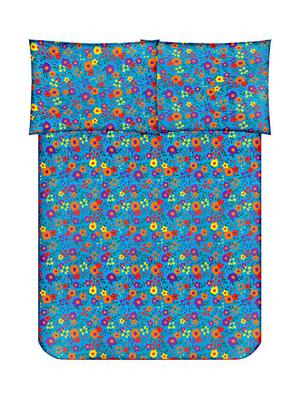 Cotton Printed Double Bedsheet with 2 Pillow Covers - 14502455 - Standard Image - 2