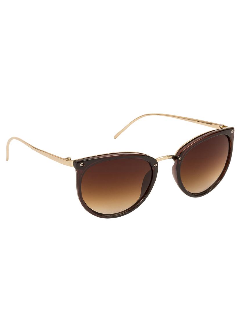 Arzonai Moore Brown MA-061-S2 Women's Cat-eye Sunglasses - 14503875 - Zoom Image - 2
