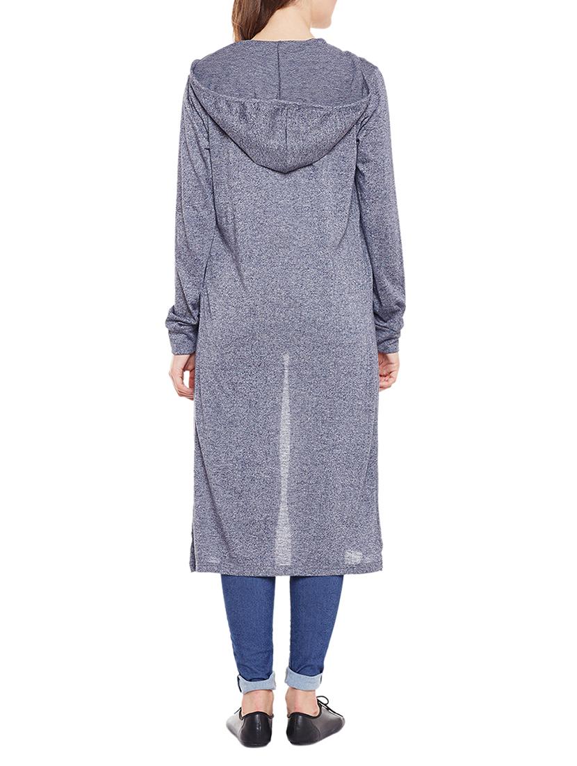 blue cotton casual shrug - 14505164 - Zoom Image - 2