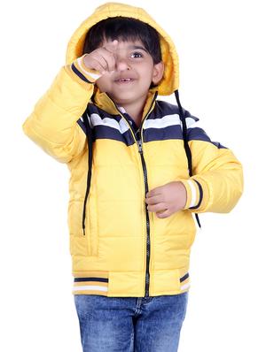 yellow polyester jacket - 14506006 - Standard Image - 5