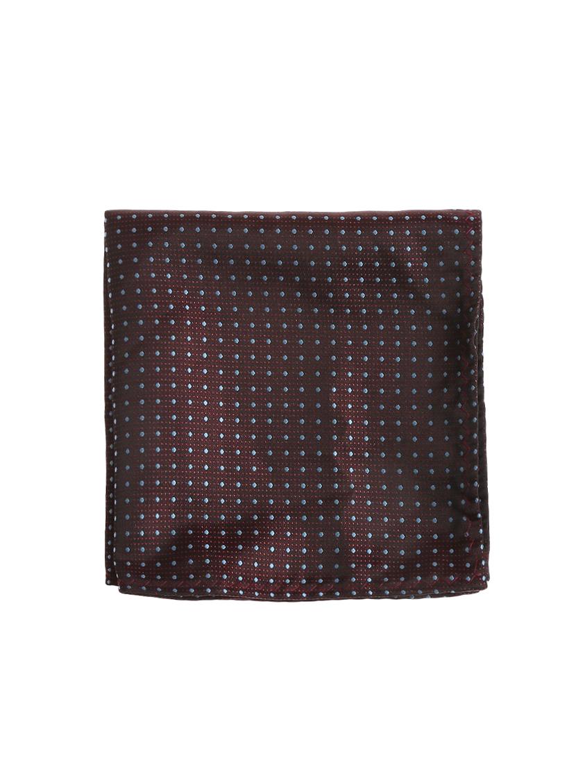 brown micro silk fabric tie with cuff link and pocket square - 14506863 - Zoom Image - 2