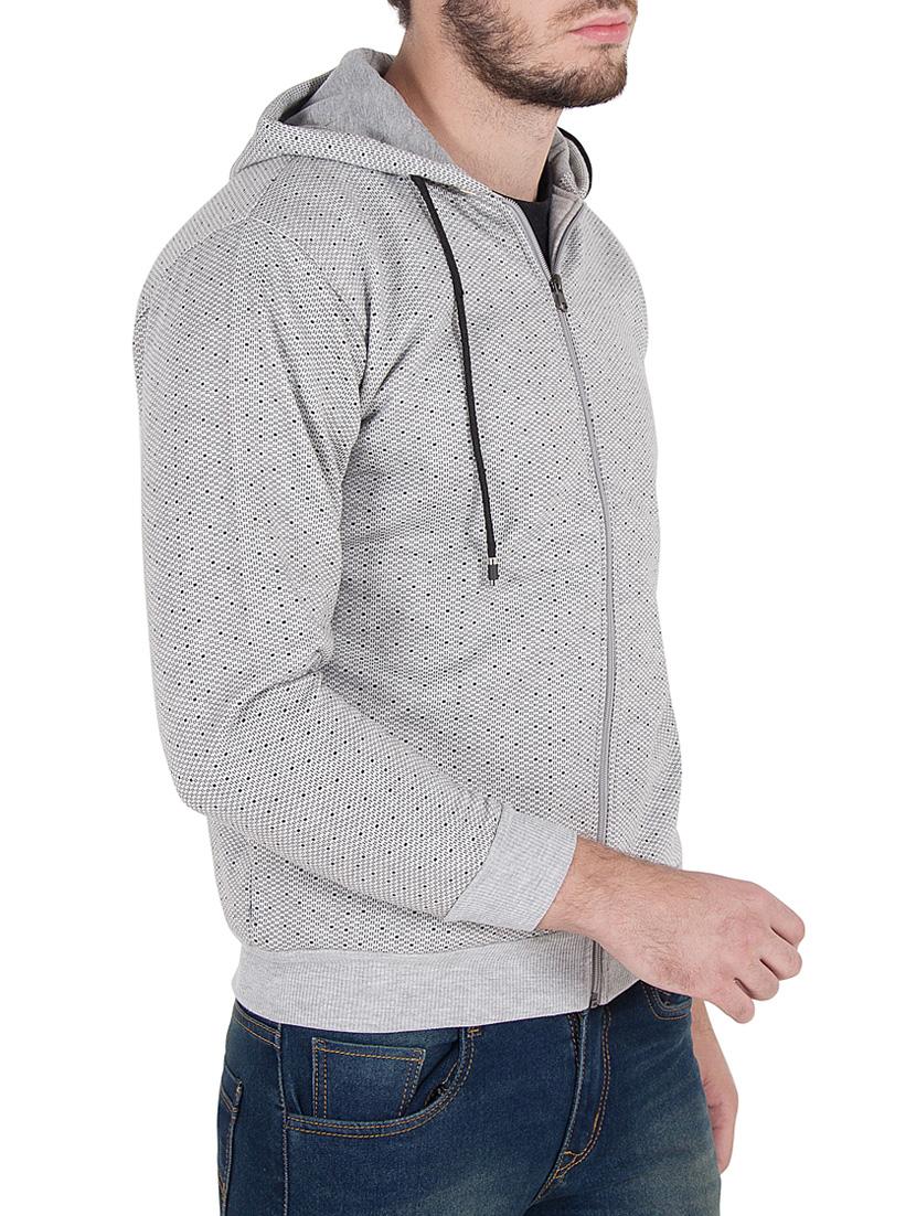 grey cotton sweatshirt - 14510083 - Zoom Image - 2