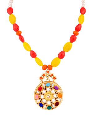 multi zinc necklace - 14510921 - Standard Image - 2