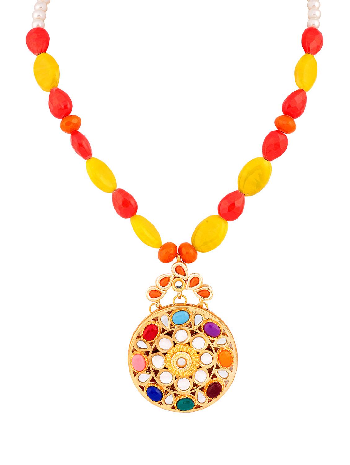 multi zinc necklace - 14510921 - Zoom Image - 2