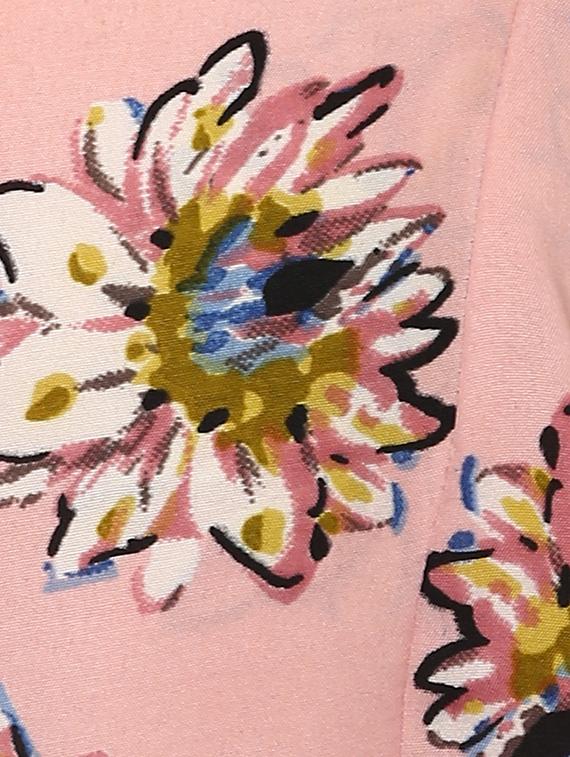 pink printed crepe top - 14511179 - Zoom Image - 5