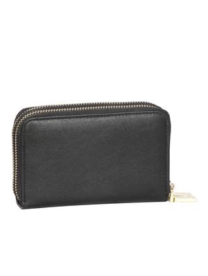 black leatherette regular clutch - 14511213 - Standard Image - 2