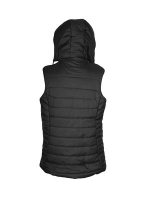 black polyester quilted jacket - 14512658 - Standard Image - 2