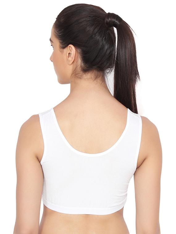 set of 3 multi colored cotton sports bra - 14514417 - Zoom Image - 5