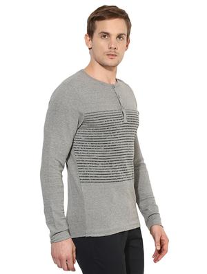 grey cotton t-shirt - 14514670 - Standard Image - 2
