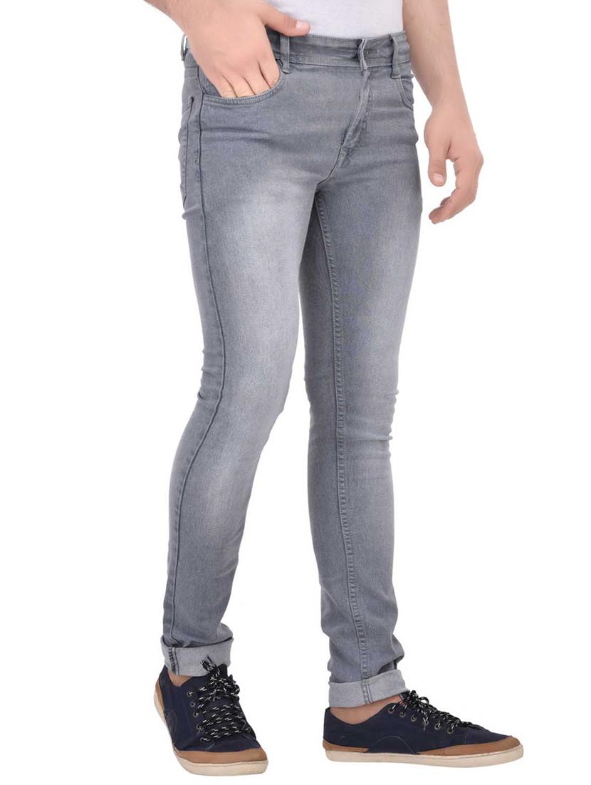grey denim washed jeans - 14515554 - Zoom Image - 2